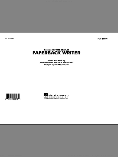 Paperback Writer (COMPLETE)