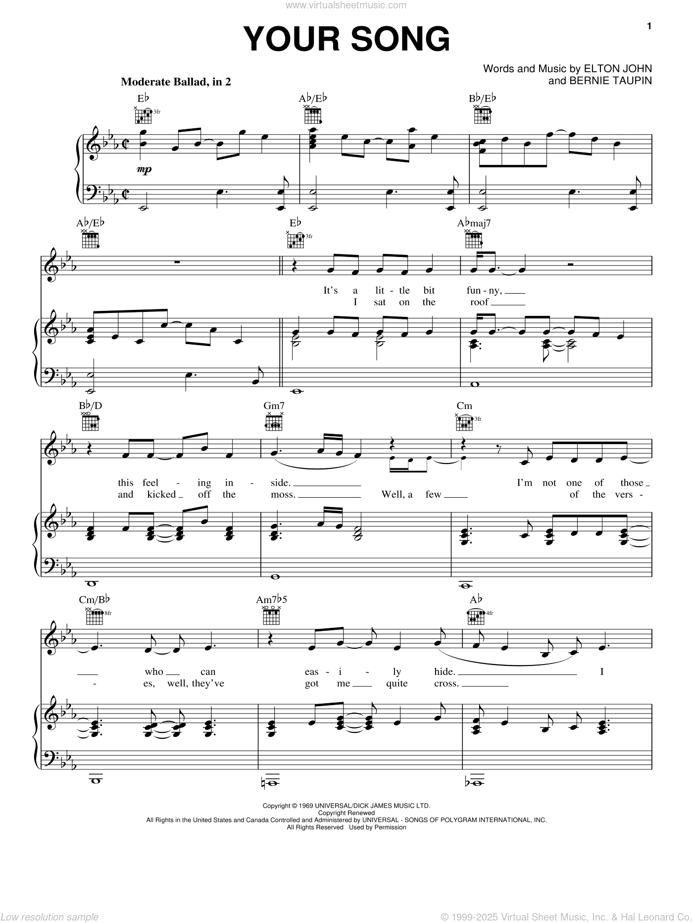 Your Song