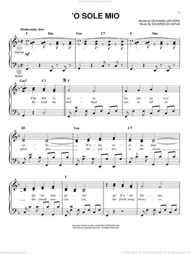'O Sole Mio