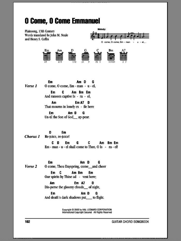 O Come, O Come Immanuel