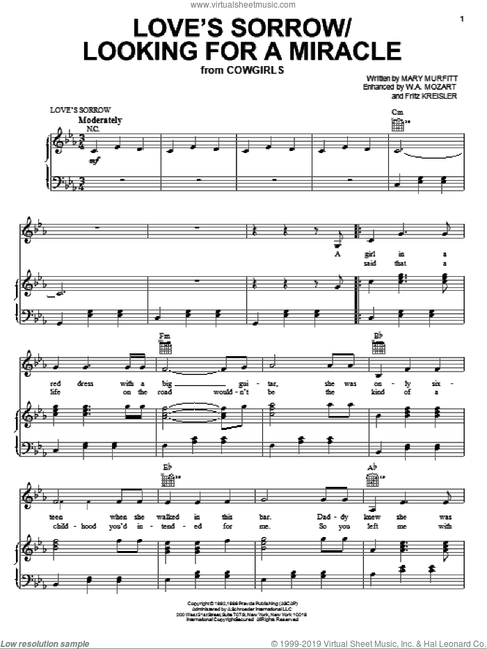 Love's Sorrow/Looking For A Miracle