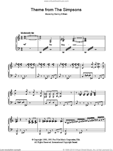 Theme From The Simpsons