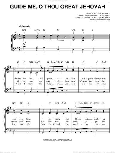 Guide Me, O Thou Great Jehovah