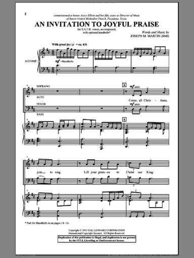An Invitation To Joyful Praise