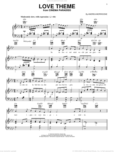 Cinema Paradiso (Se) (Love Theme)