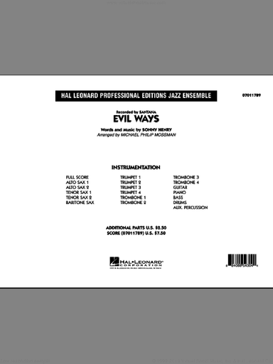 Evil Ways (COMPLETE)