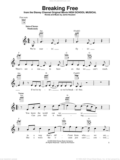 Breaking Free (from High School Musical)
