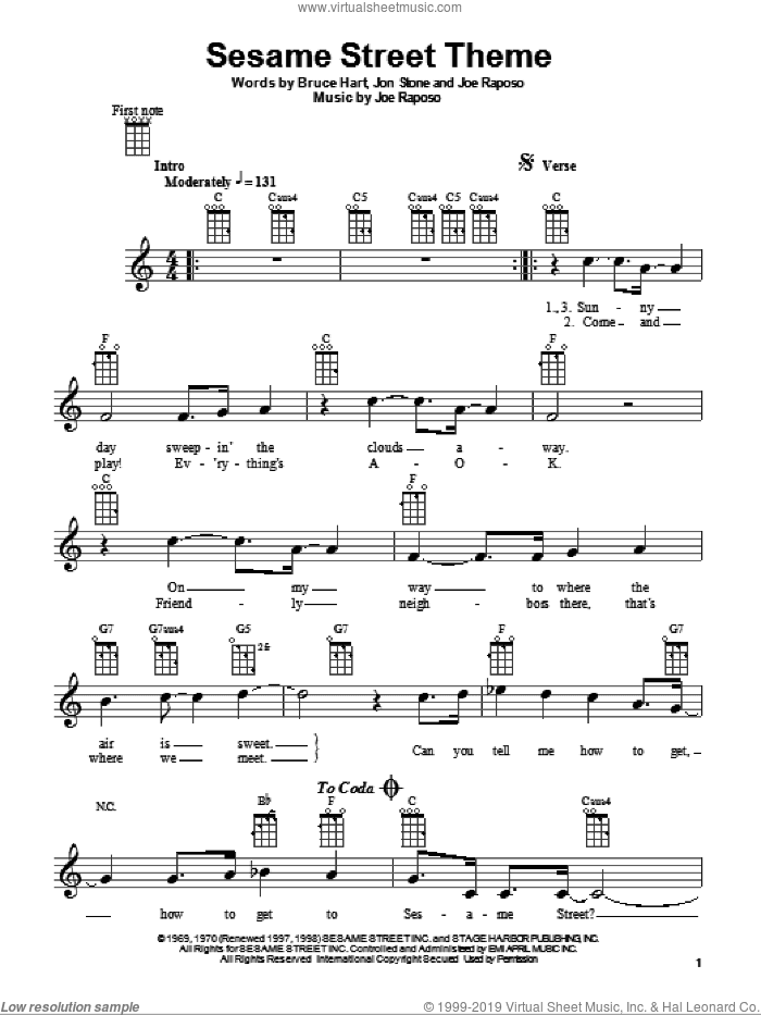 Sesame Street Theme