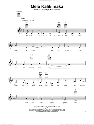 Mele Kalikimaka (Merry Christmas In Hawaii)