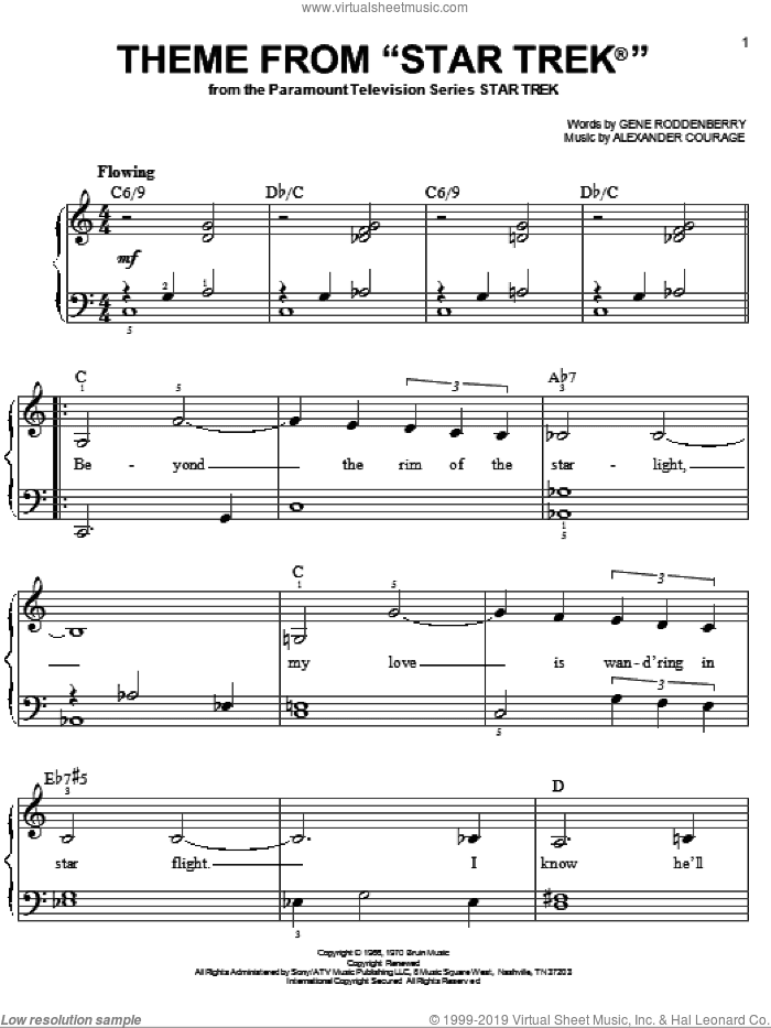 Theme From Star Trek(R)