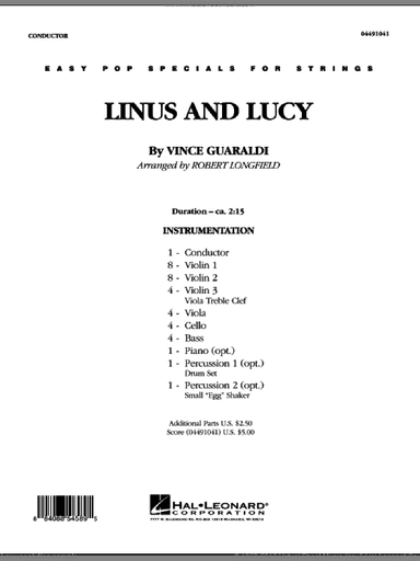 Linus And Lucy (COMPLETE)