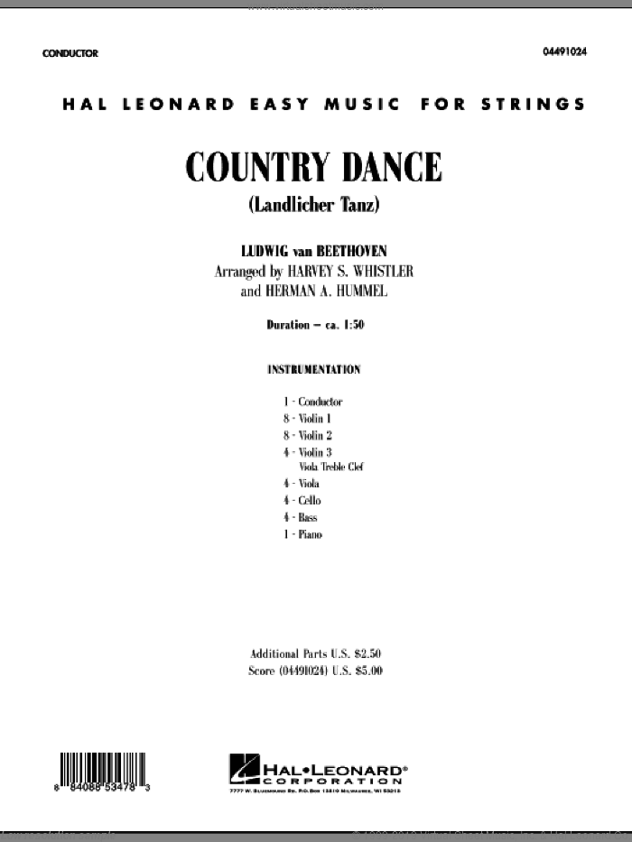 Country Dance (Landlicher Tanz) (COMPLETE)