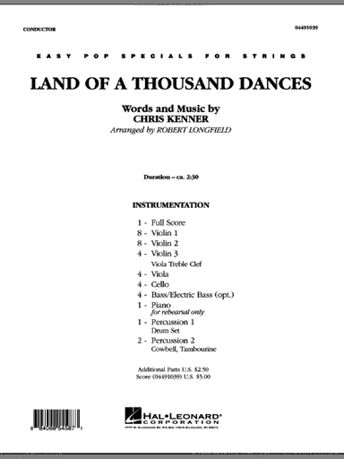 Land Of A Thousand Dances (COMPLETE)