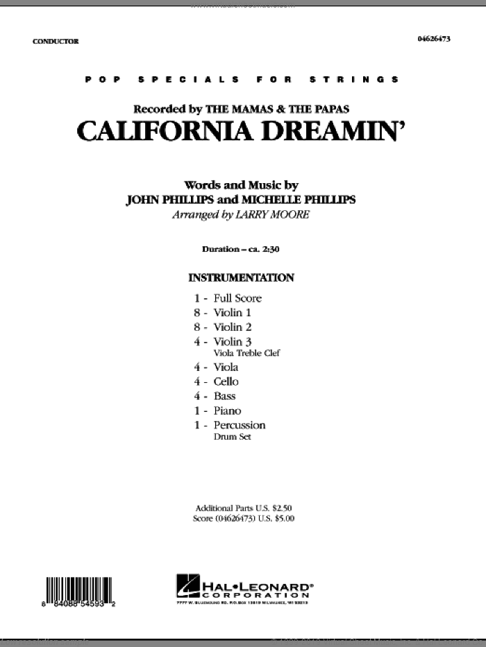 California Dreamin' (COMPLETE)