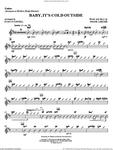 Baby, It's Cold Outside (complete set of parts)