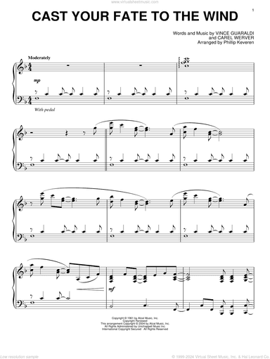 Cast Your Fate To The Wind (arr. Phillip Keveren)