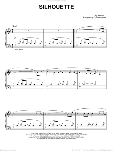 Silhouette (arr. Phillip Keveren)