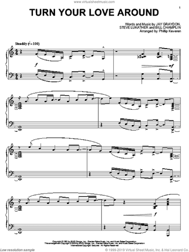 Turn Your Love Around (arr. Phillip Keveren)