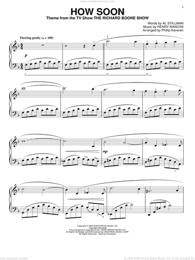 How Soon (arr. Phillip Keveren)