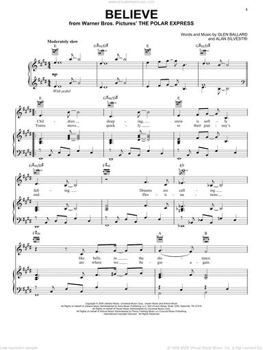 Believe (from The Polar Express)