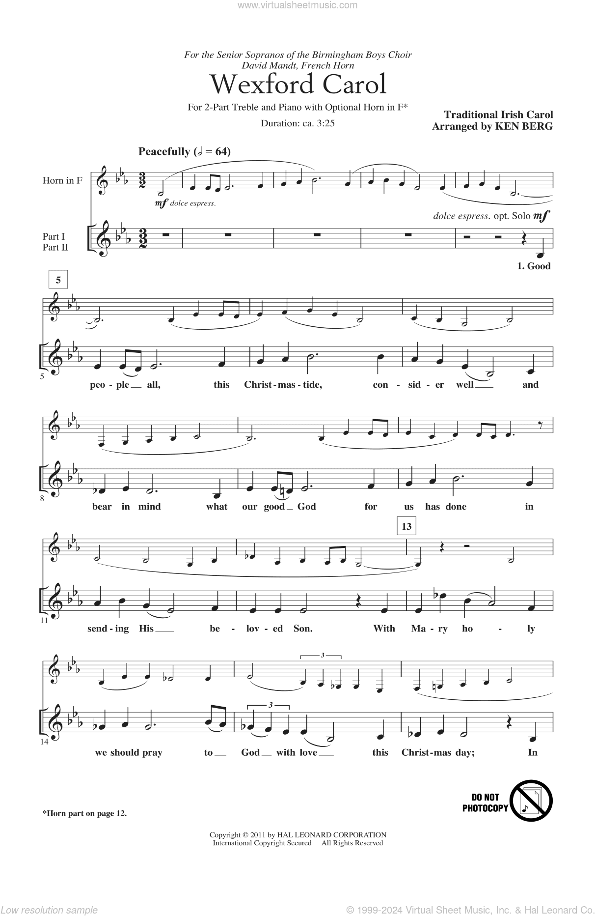Wexford Carol
