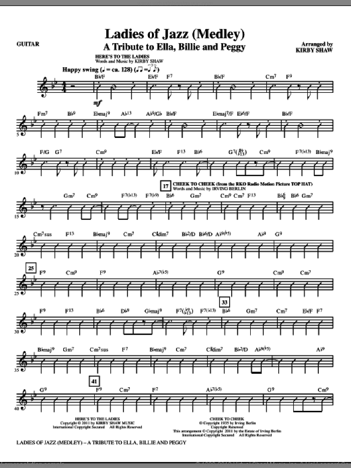 Ladies Of Jazz (Medley) (complete set of parts)