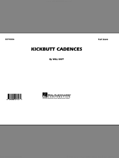Kickbutt Cadences (COMPLETE)