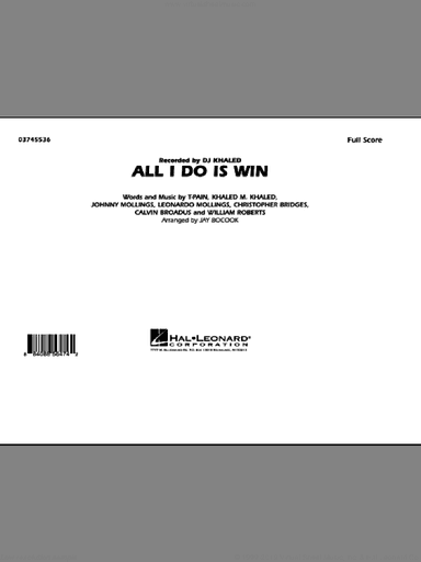 All I Do Is Win (COMPLETE)
