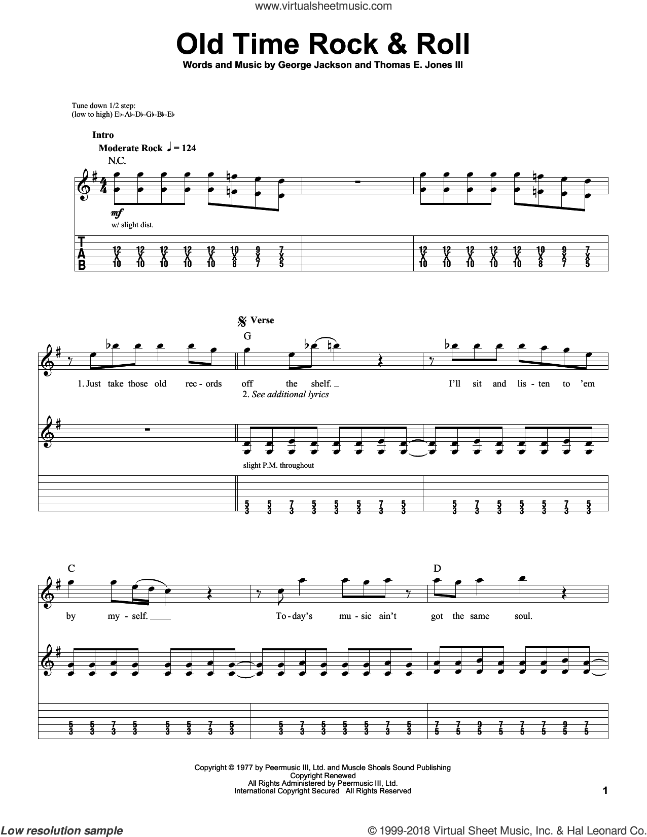 Old Time Rock and Roll