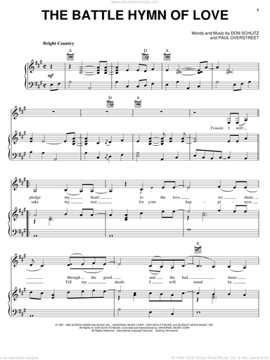 The Battle Hymn Of Love