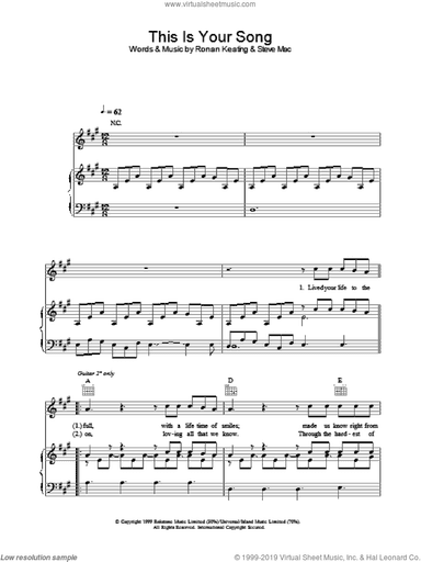 This Is Your Song