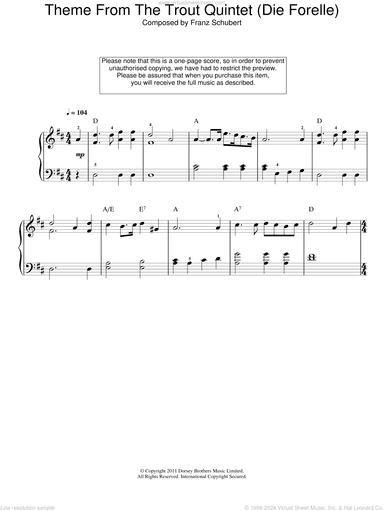Theme From The Trout Quintet (Die Forelle)