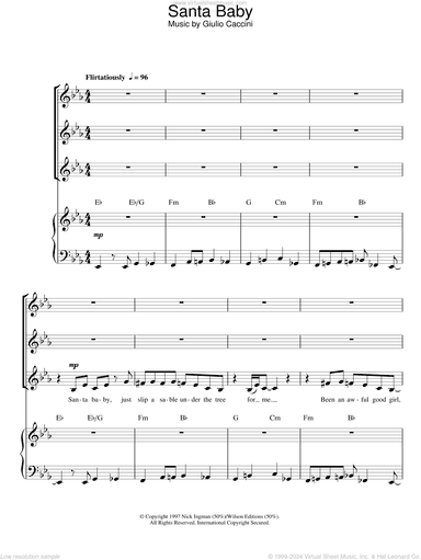 Santa Baby (arr. Jonathan Wikeley)