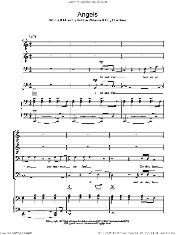 Angels (arr. Christopher Hussey)
