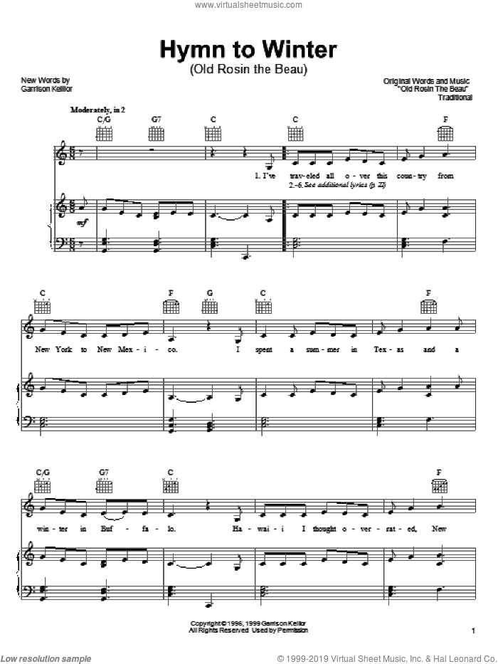 Hymn To Winter