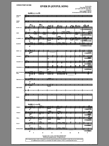 Ever In Joyful Song (complete set of parts)