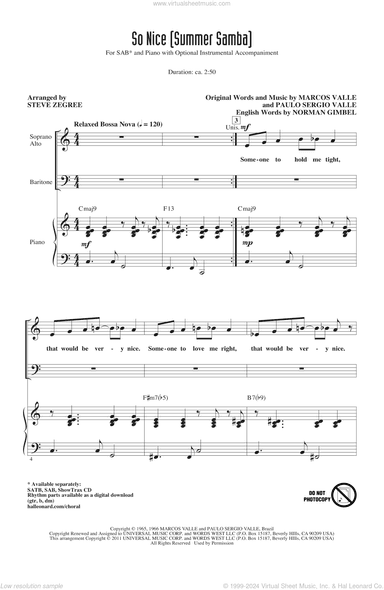So Nice (Summer Samba)
