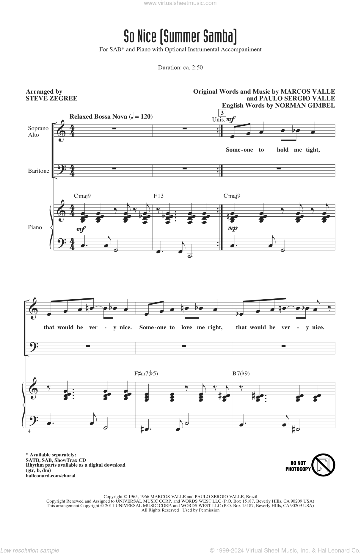 So Nice (Summer Samba)