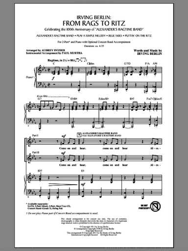 Irving Berlin: From Rags To Ritz (Medley)