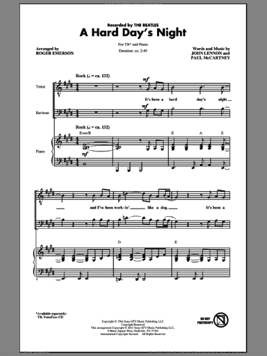 A Hard Day's Night (arr. Roger Emerson)