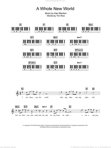 A Whole New World (from Aladdin)