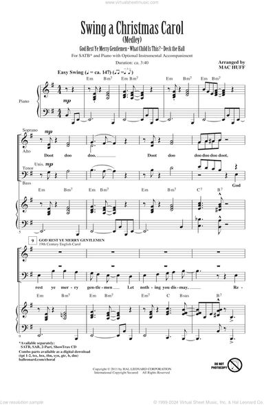 Swing A Christmas Carol (Medley)