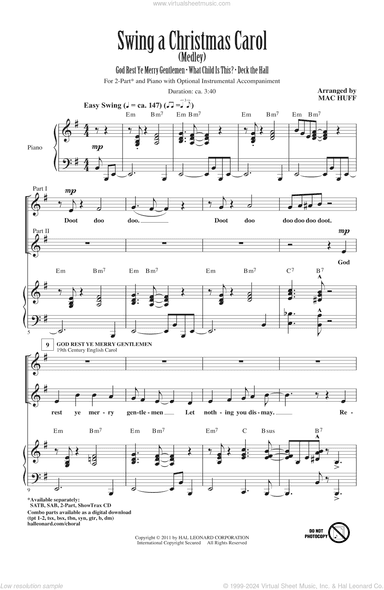 Swing A Christmas Carol (Medley)