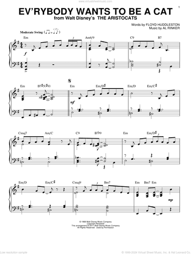 Ev'rybody Wants To Be A Cat [Jazz version] (arr. Brent Edstrom)