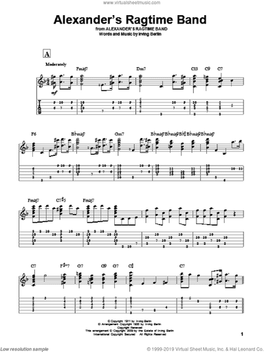 Alexander's Ragtime Band