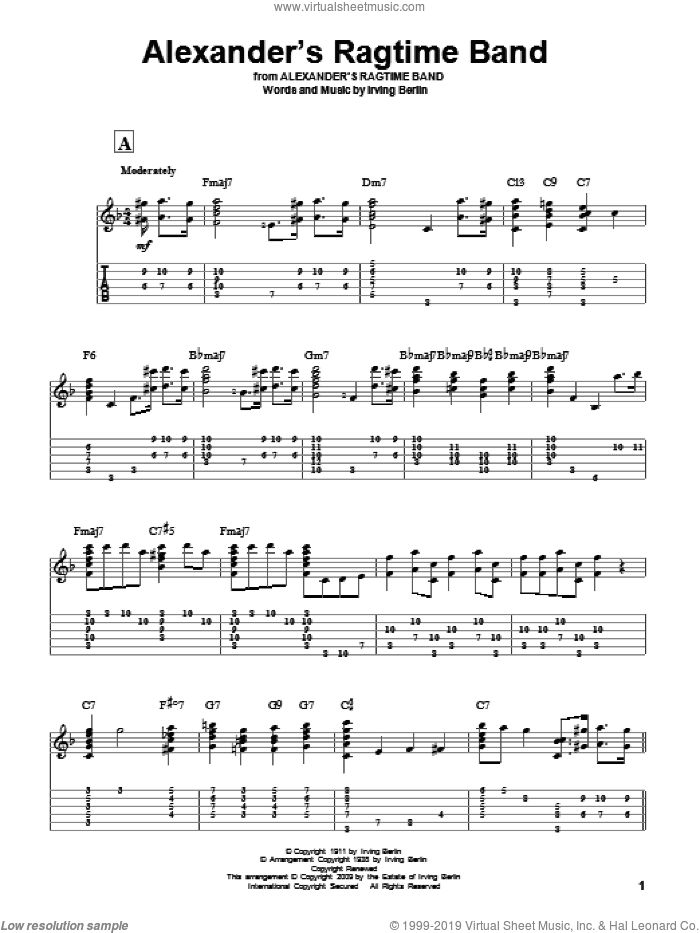 Alexander's Ragtime Band