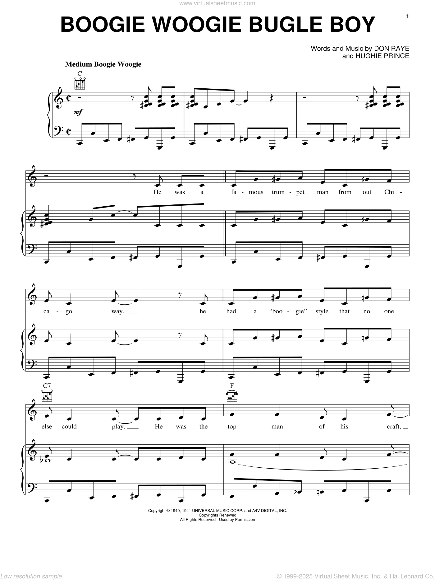 Boogie Woogie Bugle Boy