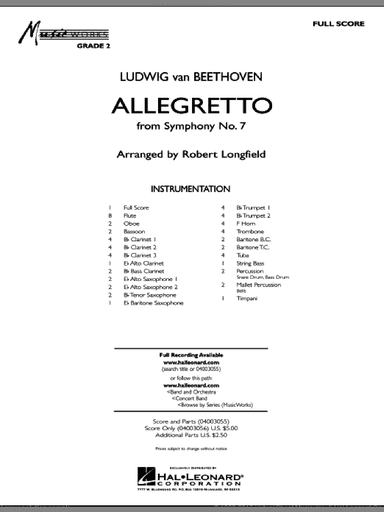 Allegretto (from Symphony No. 7) (COMPLETE)
