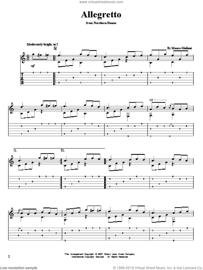 Allegretto