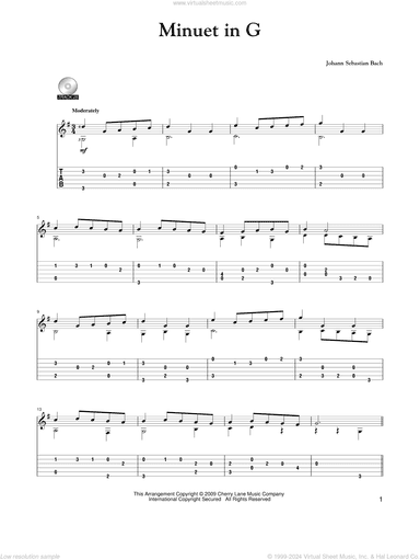 Minuet In G